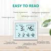 Digital Refrigerator Thermometer Wireless Freezer Thermometer Fridge Temperature Monitor with 2 Sensor