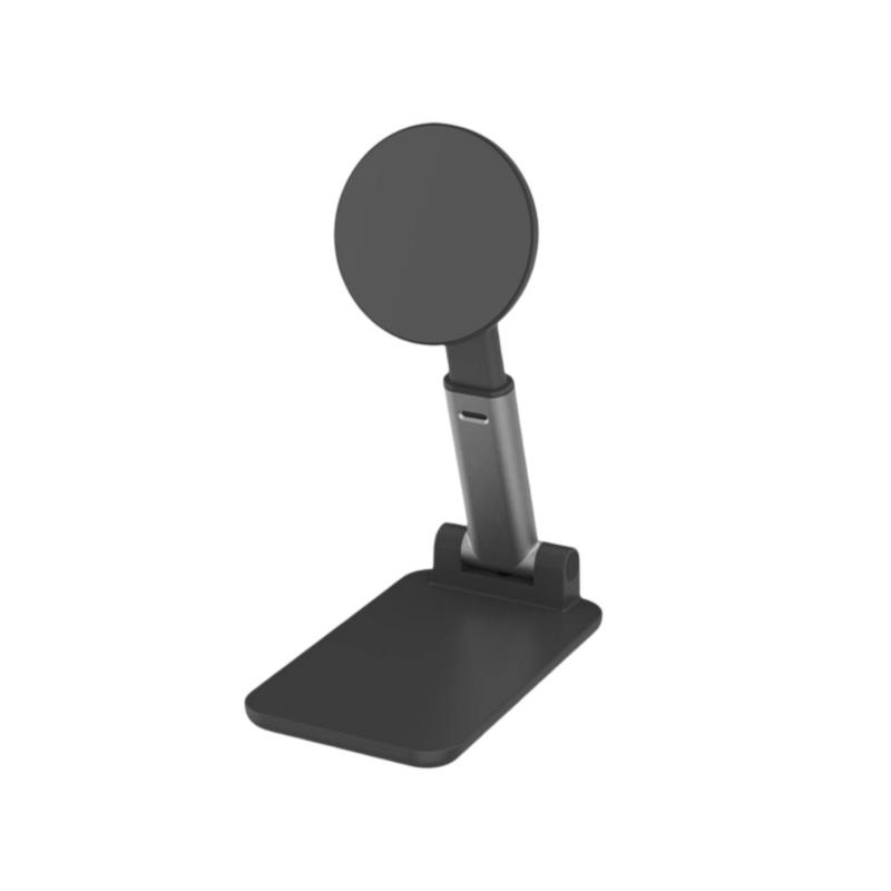 

Foldable Magnetic Phone Stand with 360 Degree Rotation & Adjustable Viewing Angles Adjustable Phone Holder for Househol