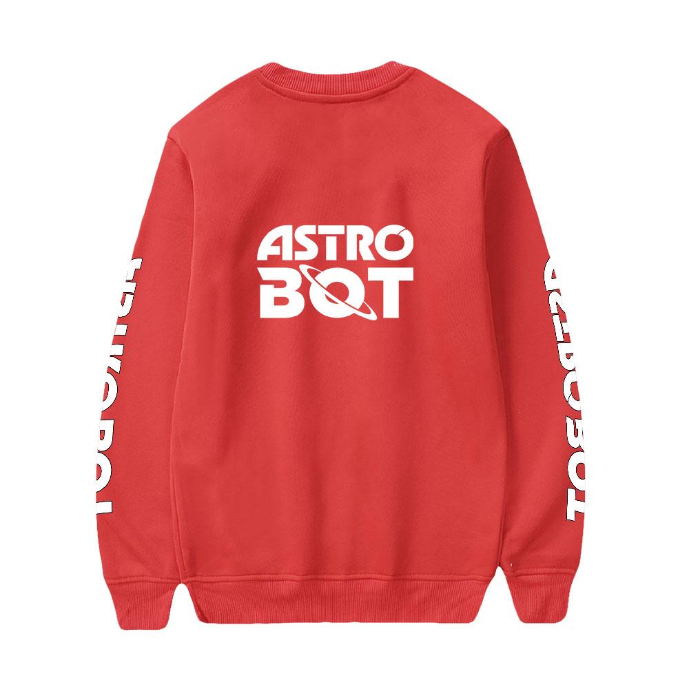 Women Men's Astro Bot Anime Print Hoodies Round Neck Hooded Sweatshirts Man Travel Pullover Male Top Streetwear Outdoor Tracksuit