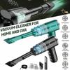 Small Handheld Vacuum Cleaner, Portable Wireless Vacuum Cleaner, Mini Handheld Vacuum Cleaner With Brush Head, Long Suction Nozzle, Dual Filters,