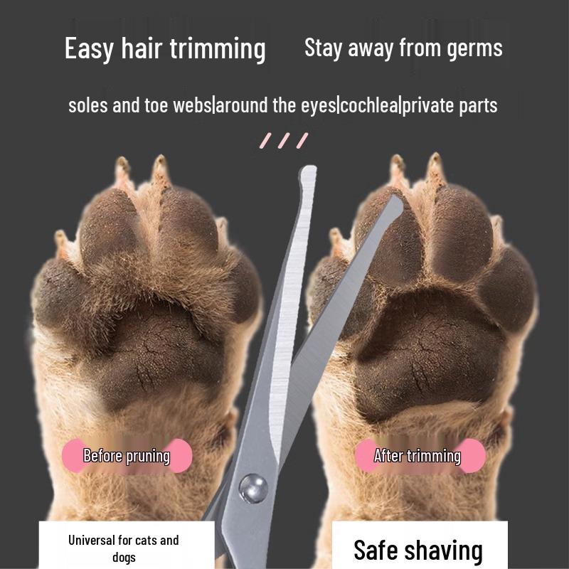 Nożyczki do pielęgnacji zwierząt dla psów i kotów - Narzędzie do przycinania sierści dla Bichon Frise, Teddy i innych