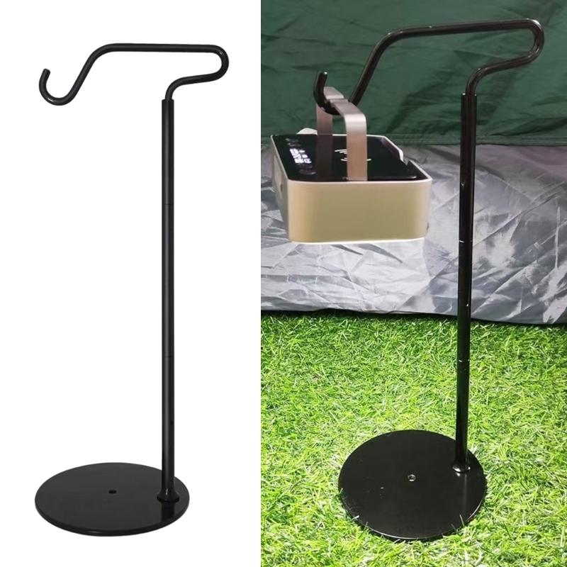 Přenosná kempingová lampa Stolní stojan Venkovní lehký stojan na lampu Stojan na zavěšení světla Kempingové příslušenství
