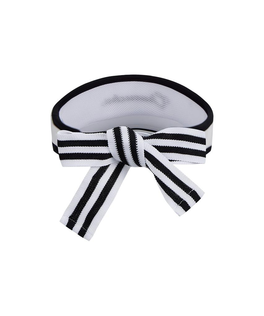 CHUCUCHU Ribbon Visor (White) Cbfss-Vht002W