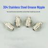Jinghulian 304 Stainless Steel Grease Nipples
