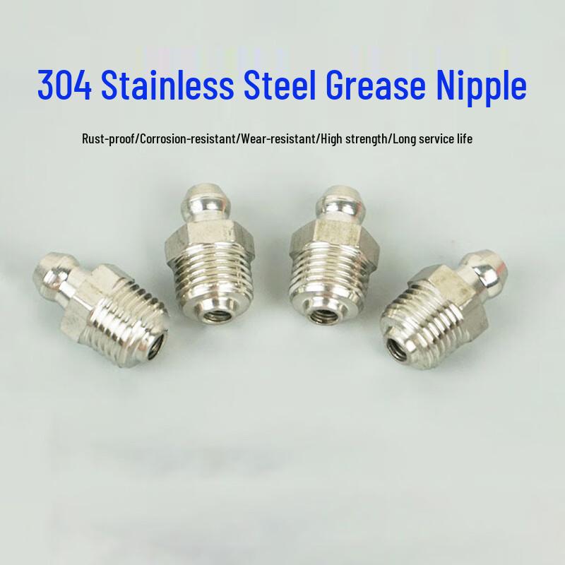 Jinghulian 304 Stainless Steel Grease Nipples