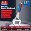 Heavy Duty Adjustable Wrench Spanner Corrosion Resistant Chromium Plating High Quality Industrial Plumbing Hand Tool