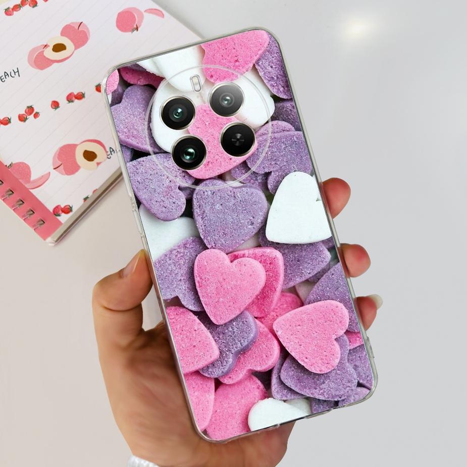 For Realme 12 Pro Plus Case New Fashion Painted Cover Clear Silicone Soft TPU Phone Case For Realme 12 Plus Realme12 Pro + Shell