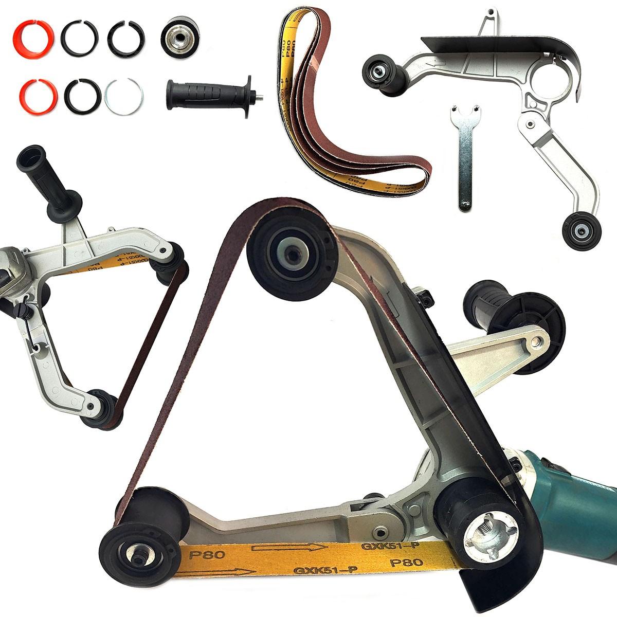Glob Tools Rohrschleifaufsatz für 40x760mm Schleifband GT01-00