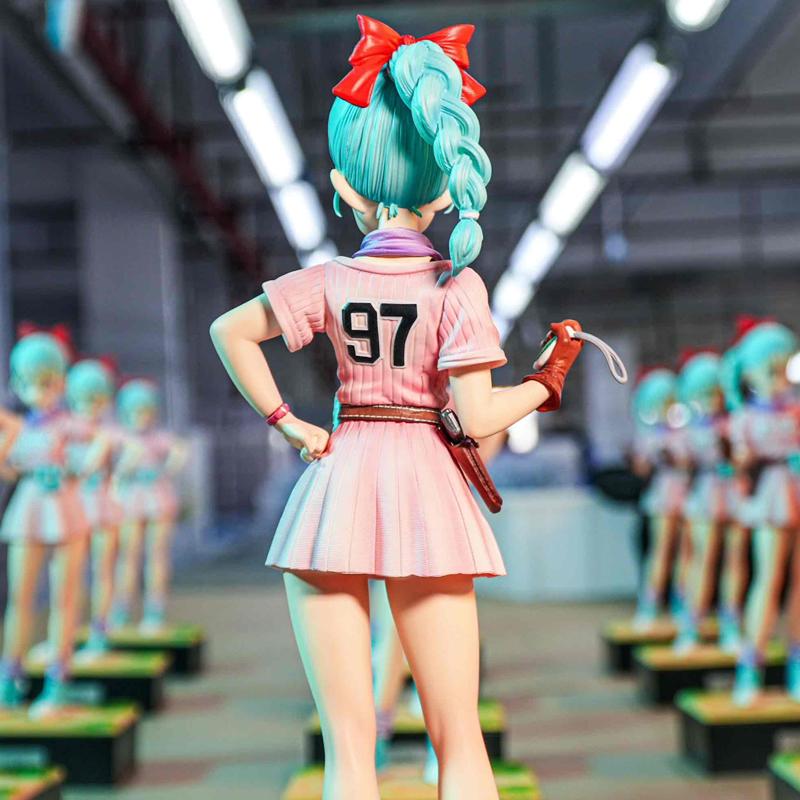 2025 Nuova Figura Dragon Ball Jt 30cm Figura Bulma Action Figures Bulma Modello Statua in PVC Decorazione Giocattolo Regali di Natale