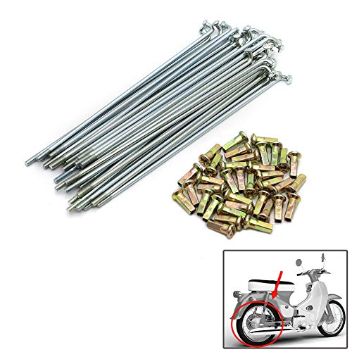 

Alpha Rider 36 шт. 160 мм спицы заднего колеса обод с ниппелями для Honda Cub C50 C70 C90 SS50 SS70 SS90 CL50 CM90 Benly CL70 Dax CT90 CT110 C110 CD70