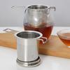 Stainless Steel Loose Leaf Tea Steeper Fine Mesh Filter Bags Practical Coffee Filter For Home Tea Making Accessories