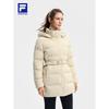 Women's Mid-Length Hooded Down Jacket