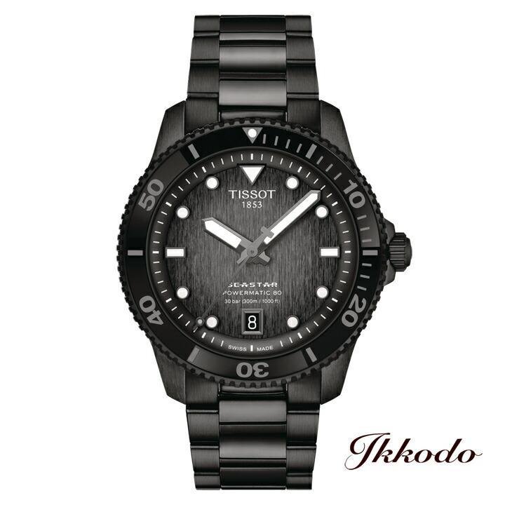 

[Product eligible for purchase benefits] TISSOT Seastar 1000 Powermatic 80 Automatic winding 40mm Water resistant to 30 ATM Genuine product