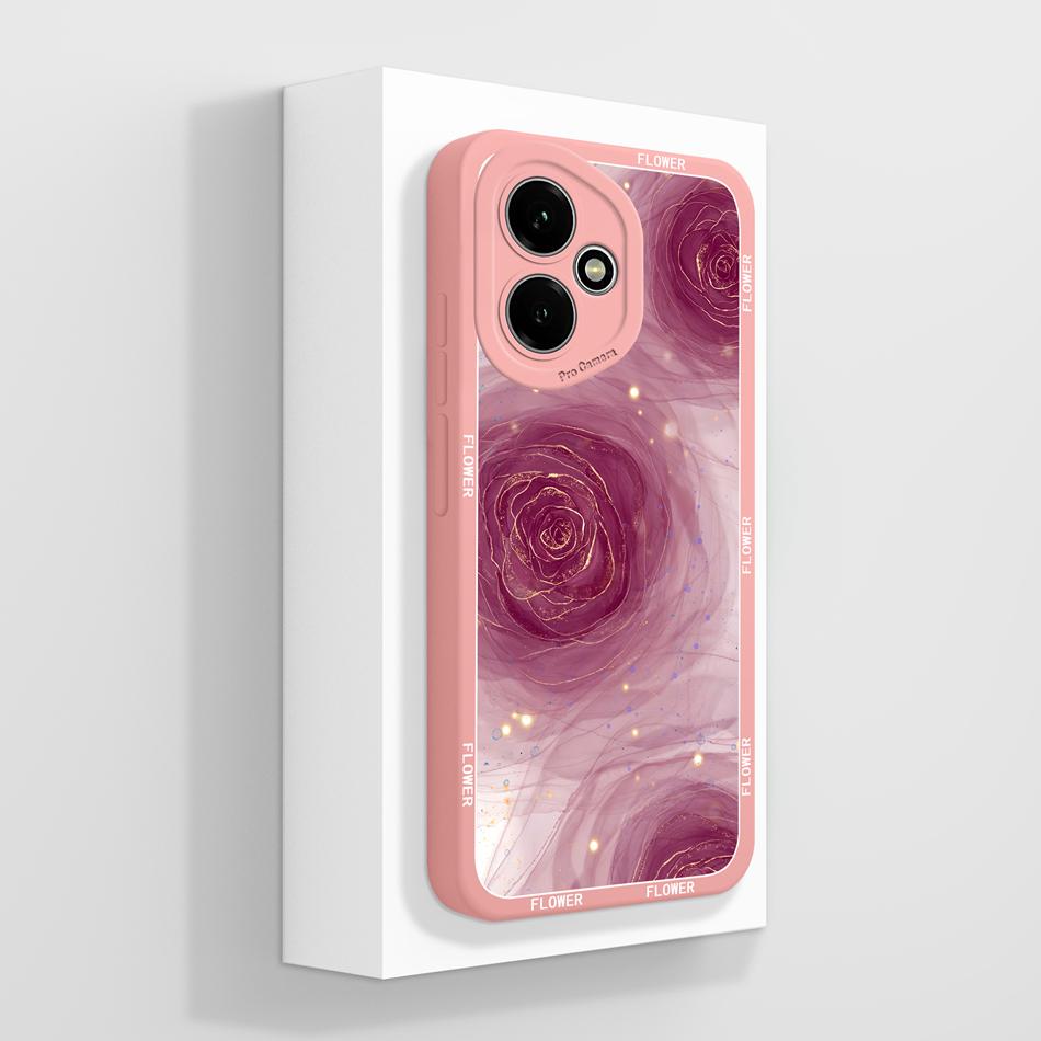 For Honor 400 Pro 5G Case Cute Healing Patterns High Quality Phone Cover For Honor400Pro Soft Liquid Silicone Lightweight Funda