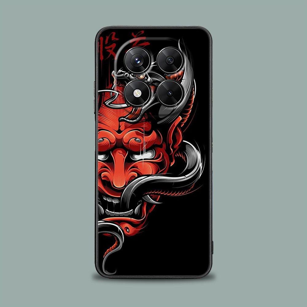 Phone Case for Xiaomi Redmi 15C 14C 12C 13C 4G Redmi Note 15 14 13 12 11 10 Pro Plus 12S Soft Cover Japanese Art Samurai Ninja