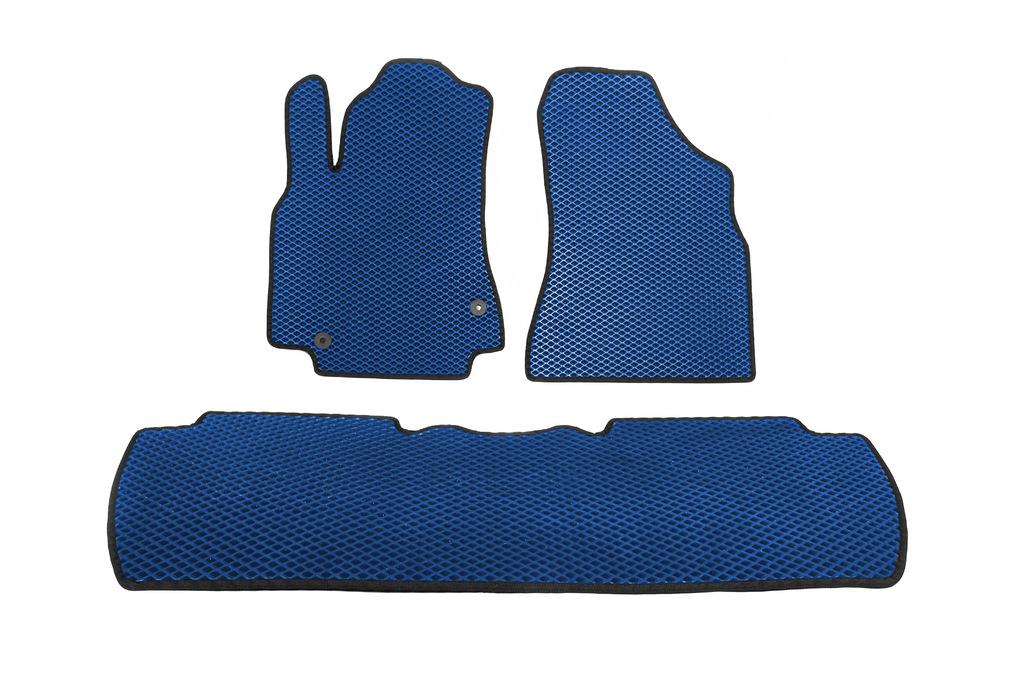 EVA Mats (blue) Front -2025 Rear (3 Pcs) for Citroen Berlingo 2008-2018