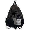 Small Pack Y2K  Shoulder Bag Gradient Casual Backpack Simple Denim Star Backpack  Travel