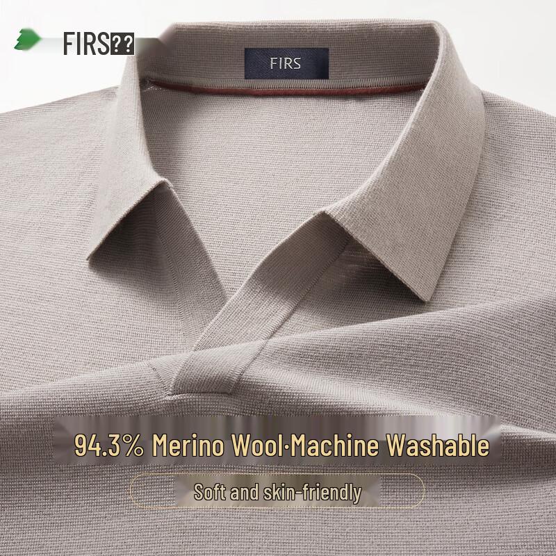 

FIRS Мужской пуловер из мериносовой шерсти в стиле business casual XL