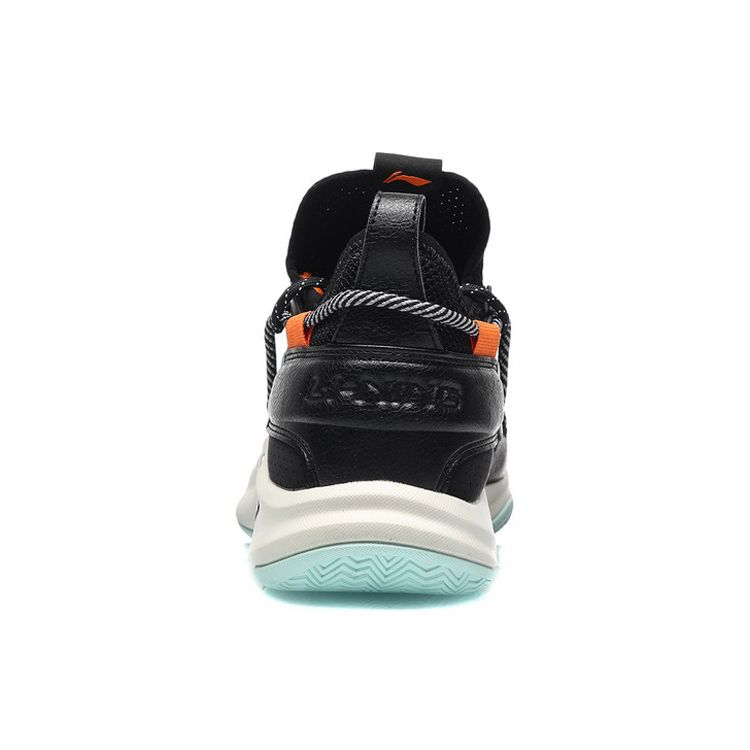 Li Ning Flash Team Sports Casual Shock Absorption Non-Slip Wear-Resistant Breathable Support Low-Top Basketball Shoes Men sneaker Black ABPQ047-4
