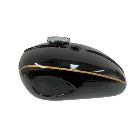BSA A65 2 Gallon Black Painted Steel Fuel Petrol Gas Tank 1968-69 US |Fit For