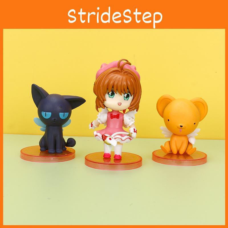 Adorable Pvc Cardcaptor Sakura Figurine Cake Decoration Accessories In Six Variants
