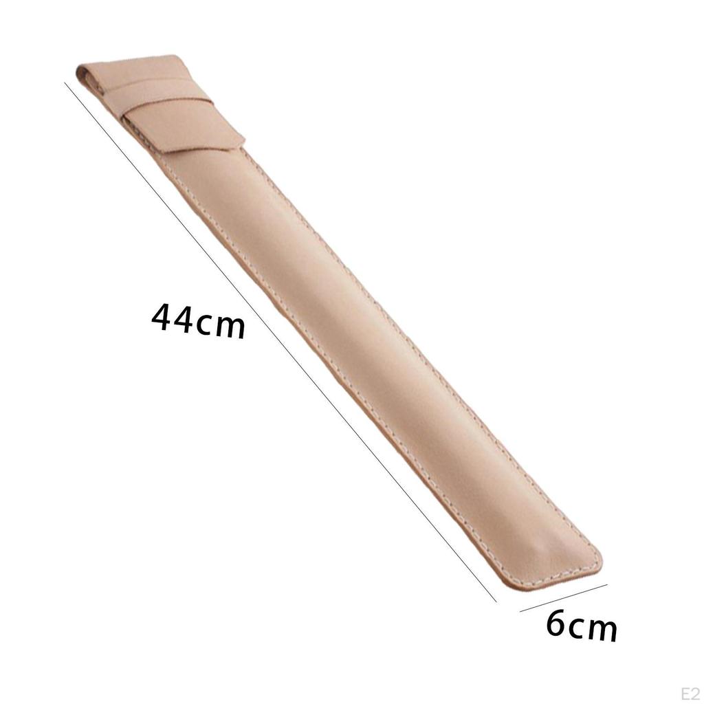 Drumsticks Storage Bag Drumstick Holder Protector Leather Case Musical Instrument for