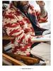 Madden Workwear Navajo Print Men's Fleece Hoodie with Zipper and Stand Collar