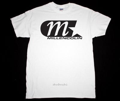 MILLENCOLIN LOGO SKATE PUNK BAND NO USE FOR A NAME NOFX S-2XL NEW WHITE T-SHIRT Unisex Print Cotton O Neck T Shirts Top Tee