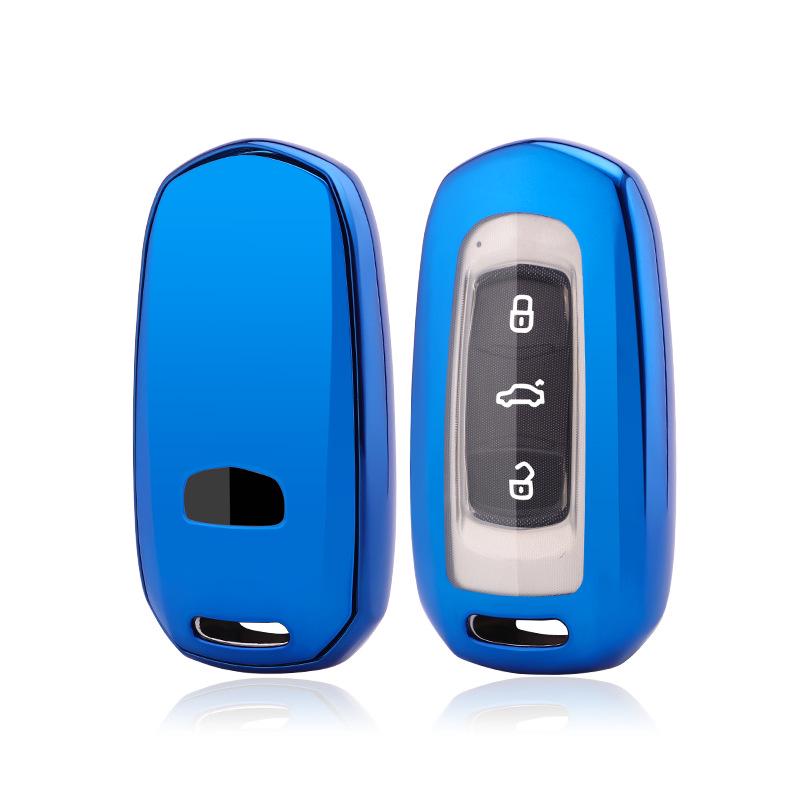 KAKTUS TPU Soft Rubber Protective Key Case for Geely Emgrand