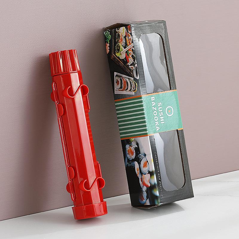 Sushi Mold Household Diy Rice and Vegetable Roll Tool Set Kitchen Tools Sushi Tubular PP Food Grade Material Thick Without Odor