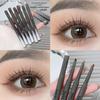 Long-Lasting Waterproof Eyeliner Gel Pencil - No Smudge, Natural Color, Smooth Lower Lash Lines