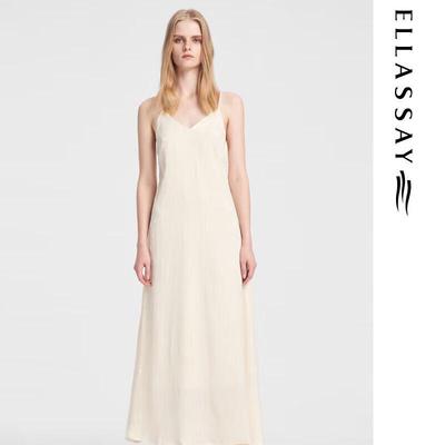 Women's Elegant A-Line Strappy Dress (EWB352Y05600)