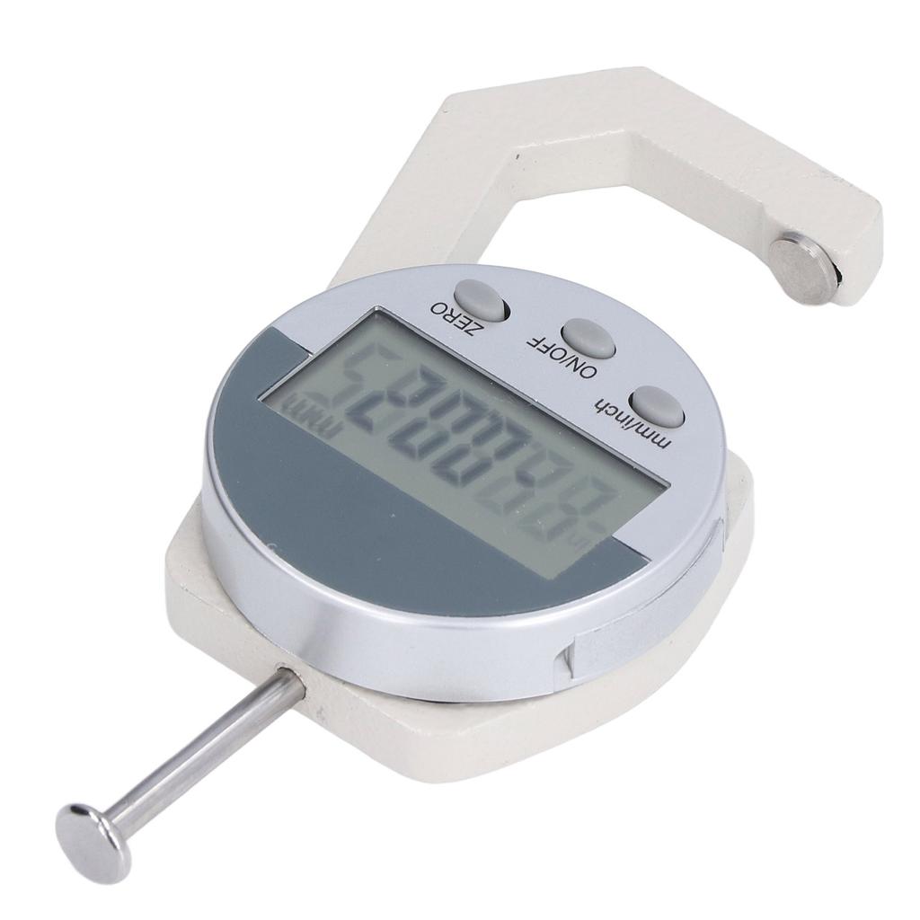 Thickness Meter Mini Portable LED Display 0 To 25.4mm Multifunctional Digital Thickness Gauge for