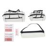 Simulation Decor Set, Includes Bags, Luggage Net, Fuel Tank, Oil Drum, Jack, Fire Extinguisher and Shovel for 1:10