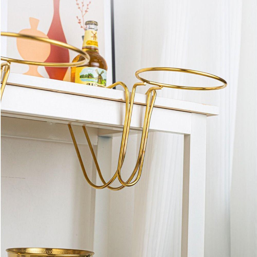 Gold/Silver Cooler Stand Rack Sturdy Beer Barrel Rack Portable Ice Bucket Stand Cooking Events