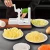 Multifunctional Vegetable Spiralizer 4 Blades Zucchini Noodle Maker Vegetable Slicer  Potato