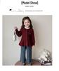 2025 New Korean Style Cartoon Knit Cardigan for Girls - Fashionable Spring & Autumn Outerwear