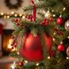 Grande Pallina di Natale Decorativa, Palla di Natale in Plastica Galvanizzata, Decorazione da Appendere per Finestra, Centro Commerciale e Decorazione Porta