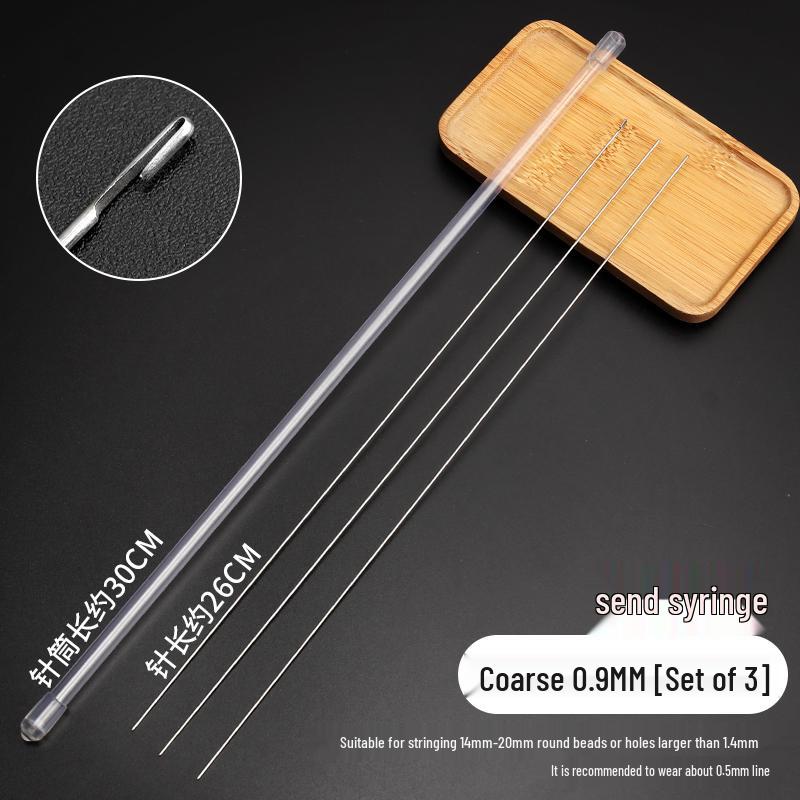 Side Opening Stainless Steel Beading Needle for Stringing Crystals and Pearls