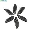 Carbon Fiber Car Air Flow Fender Side Vent Trim ABS Hood Decor Sticker Universal