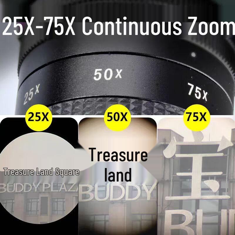 KUN GUANG 25-75X100ED Professional Spotting Scope