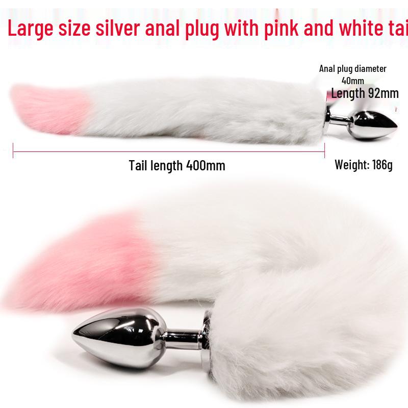 Fox Tail Mini Butt Plug - Adult SM Erotic Toy