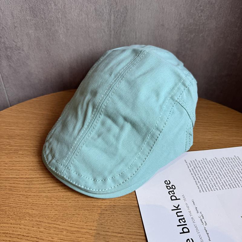 Minimalist Artist Beret Hat With Sun Protection For Women And Men