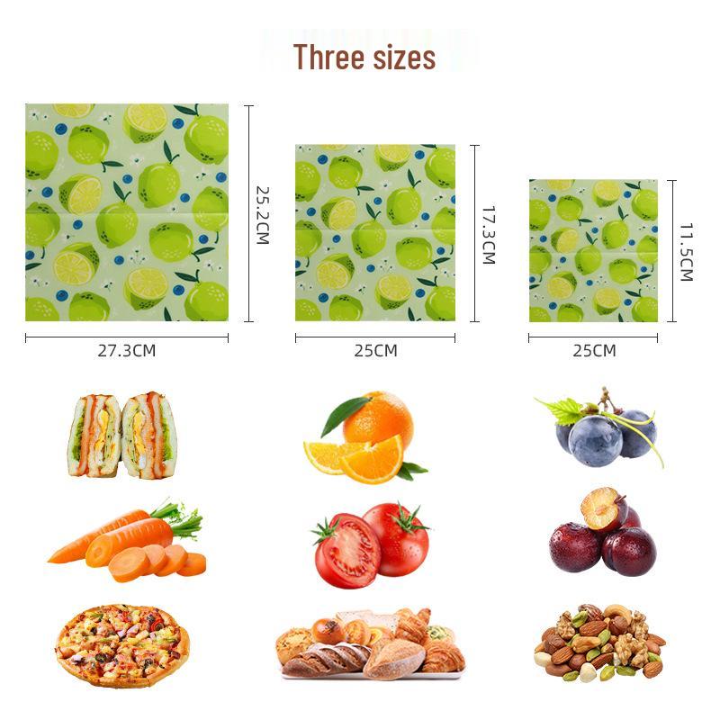 

Многоразовая хлопковая пищевая обертка с пчелиным воском и сертификацией