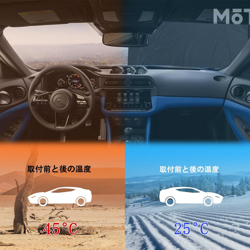 Hcilloend Sunshade for Nissan Fairlady Z RZ34 Windshield Blackout Front Car Front UV Storage Easy Car Interior Wired Type 2022-2025, Sunshade,