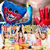 Hot Game-P&Poppy-Playtimes Backdrop Kids Birthday Decorations Party Supplies Baby Shower Banner Horror Festival Decor Props Gift