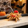 Collectible Spider Toys Halloween Figurine, 3D Printed Articulated Joint with Glow Spooky Home Decorations in Dark Eggs, Decor for Party, Sensory