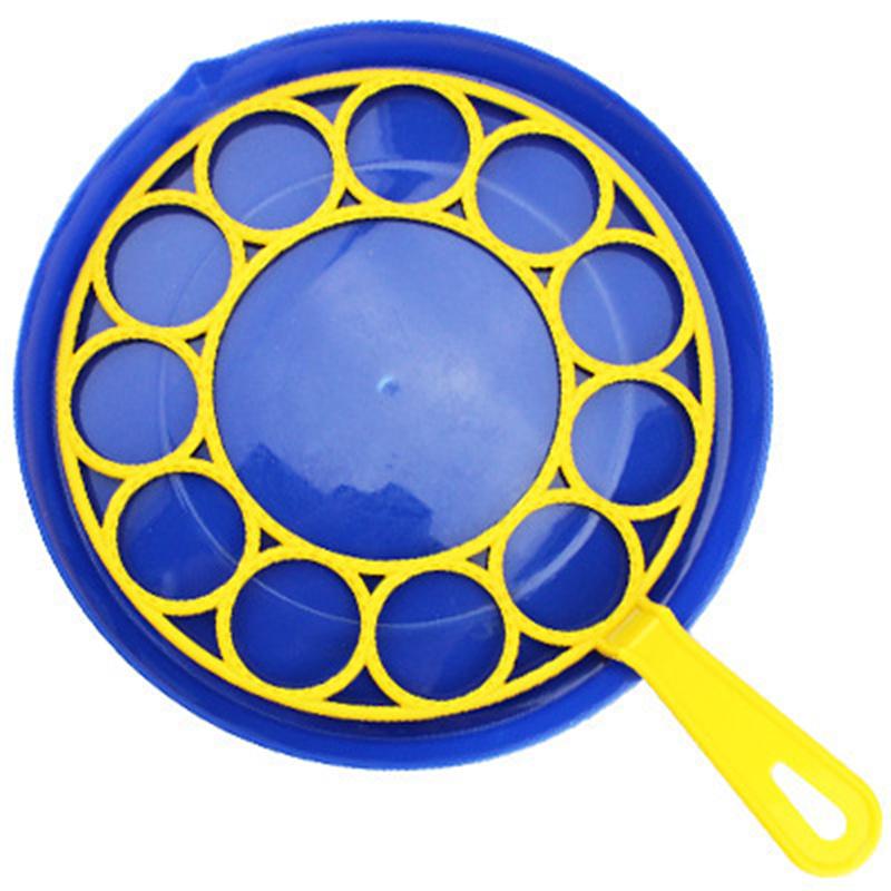 3Pcs Creative Colorful Bubble Plate Blowing Bubble Stick Summer Children's Toy Accessories Multiple Styling Creative Toys