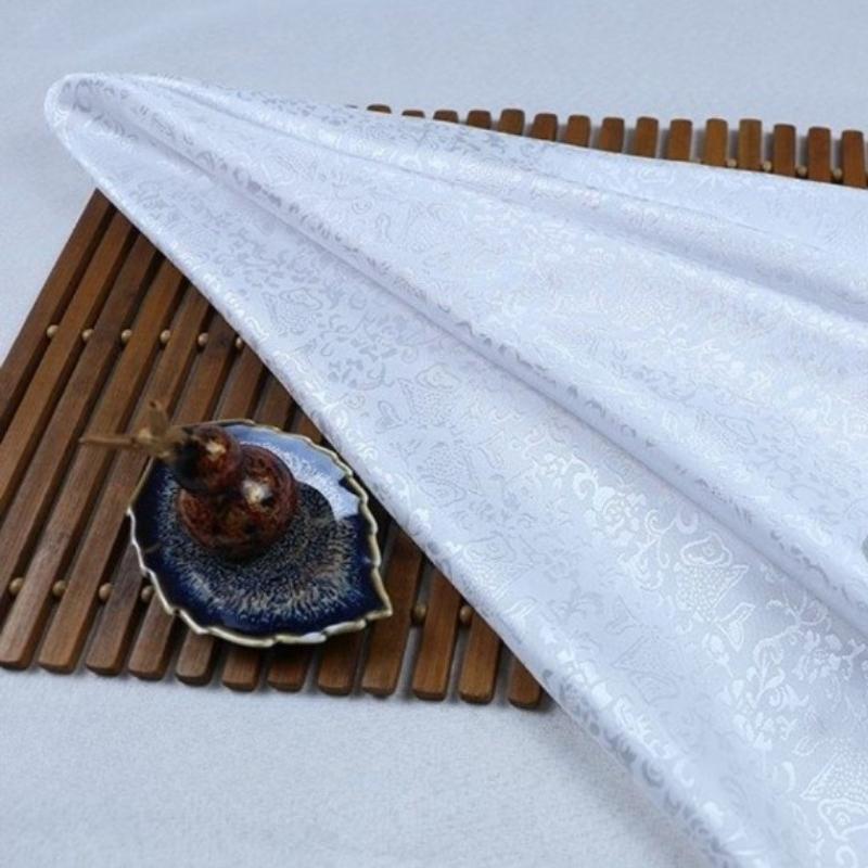 Vintage Dragon Jacquard Silk Brocade Fabric for Kung Fu Uniform Hanfu Tang Suit Traditional Chinese Clothing DIY Craft