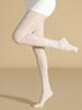 1 Pair Fashion Sexy Heart-Shaped Print Ultra-Thin Sheer Stocking Transparent Versatile Breathable Tights Elastic Nylonstocking
